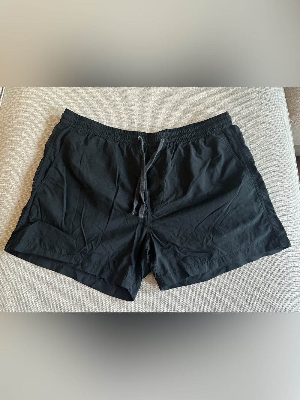 Madewell Black Drawstring Shorts